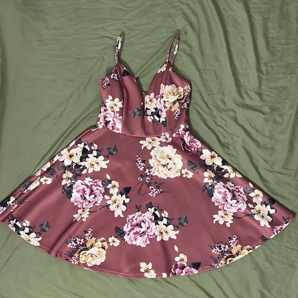 Trac floral casual dress
